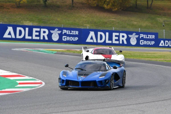 Scarperia Mugello November 2021 Ferrari Fxx Evo Aktion Auf Der — Stockfoto