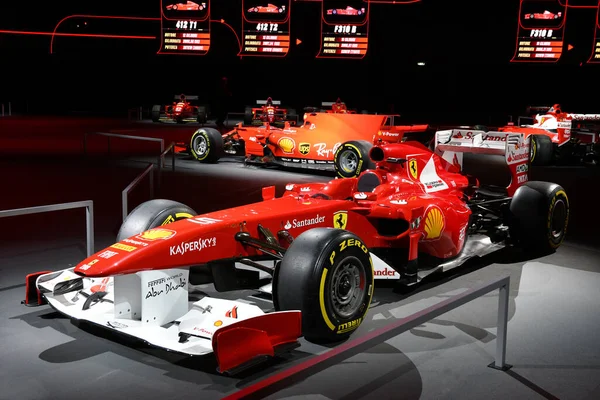 Scarperia Mugello Listopadu 2021 Ferrari Formule F150 Rok 2011 Výstavě — Stock fotografie