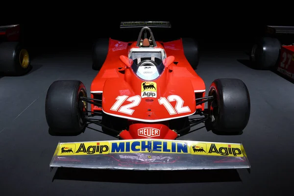 Scarperia Mugello Listopadu 2021 Ferrari Formule Model Roku 1980 Výstavě — Stock fotografie