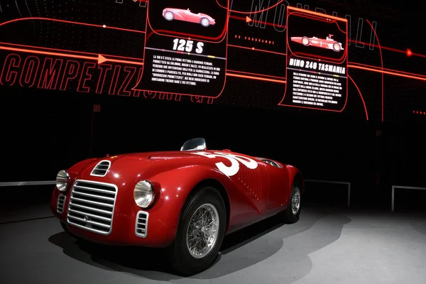 Scarperia Mugello Novembre 2021 Ferrari 125 1947 Mostra Durante Finali — Foto Stock