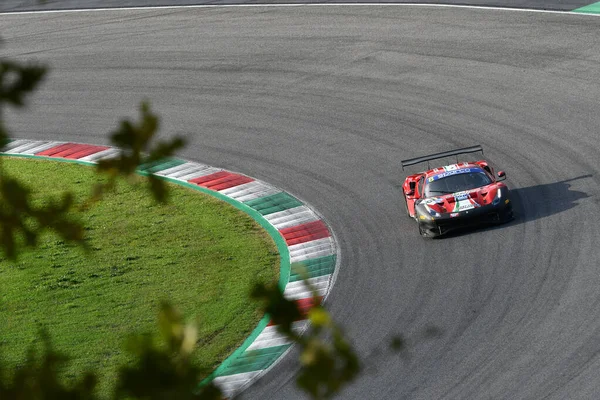Mugello Circuit Italien Oktober 2021 Ferrari 488 Gt3 Evo Des — Stockfoto