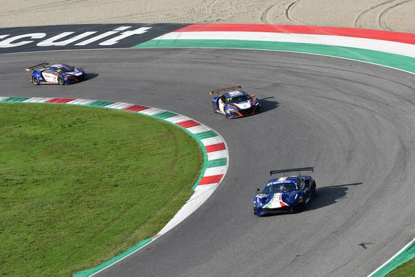 Mugello Circuit Italy October 2021 Ferrari 488 Gt3 Evo Team — стоковое фото