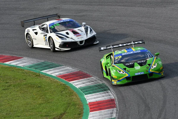 Mugello Circuit Italy October 2021 Lamborghini Huracan Gt3 Evo Team — Foto de Stock