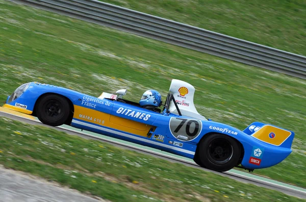 Scarperia Mugello Mars 2008 Inconnu Action Sur Matra Simca Ms670B — Photo