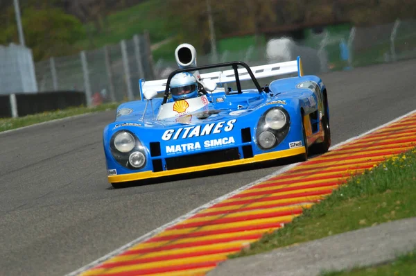 Scarperia Mugello Março 2008 Desconhecido Ação Matra Simca Ms670B Mans — Fotografia de Stock