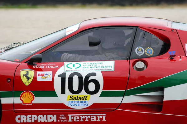 Scarperia Mugello Março 2008 Condução Desconhecida Ferrari 512 Ano 1979 — Fotografia de Stock