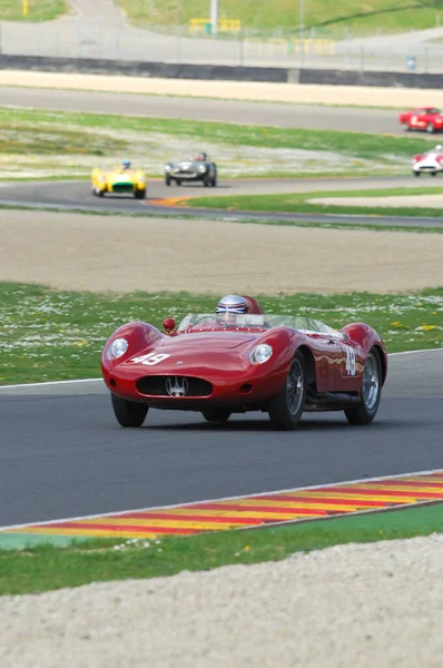 Scarperia Mugello Mars 2008 Conduite Inconnue Maserati 250 Année 1955 — Photo