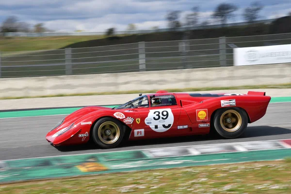 Scarperia April 2022 Ferrari 312 1969 Pedro Rodriguez Aktion Mugello — Stockfoto
