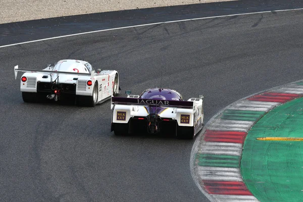 Scarperia 2022 Április Jaguar Xjr 1987 Brundle Lammers Wallace Akció — Stock Fotó