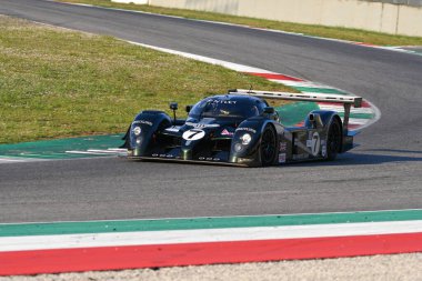 Scarperia, 3 Nisan 2022: Bentley Speed 8 yıl 2003 Capello - Kristensen - Smith Mugello Classic 2022 'de İtalya' da Mugello Pisti 'nde görevdeydi..