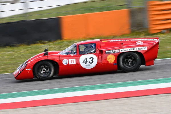 Scarperia Abril 2022 Lola T70 Iii Ano 1969 Ação Durante — Fotografia de Stock