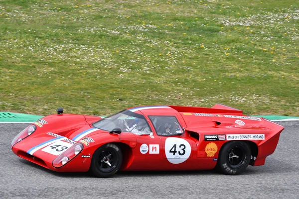 Scarperia Aprile 2022 Lola T70 Iii Anno 1969 Azione Durante — Foto Stock