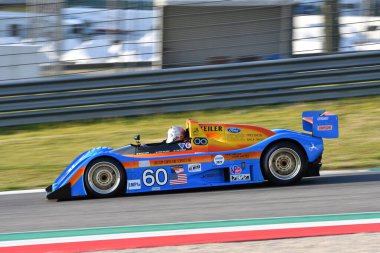 Scarperia, 3 Nisan 2022: Kopf Keiler K II Prototip 1998 Mugello Classic 2022 sırasında İtalya 'daki Mugello Pisti' nde faaliyet gösterdi.