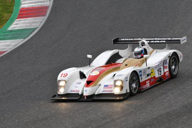 Scarperia, 3 April 2022: Panoz LMP 01 year 2001 in action during Mugello Classic 2022 at Mugello Circuit in Italy.