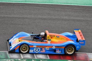 Scarperia, 3 Nisan 2022: Kopf Keiler K II Prototip 1998 Mugello Classic 2022 sırasında İtalya 'daki Mugello Pisti' nde faaliyet gösterdi.