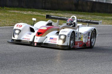 Scarperia, 3 April 2022: Panoz LMP 01 year 2001 in action during Mugello Classic 2022 at Mugello Circuit in Italy.