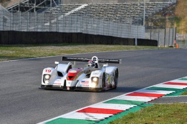 Scarperia, 3 April 2022: Panoz LMP 01 year 2001 in action during Mugello Classic 2022 at Mugello Circuit in Italy.