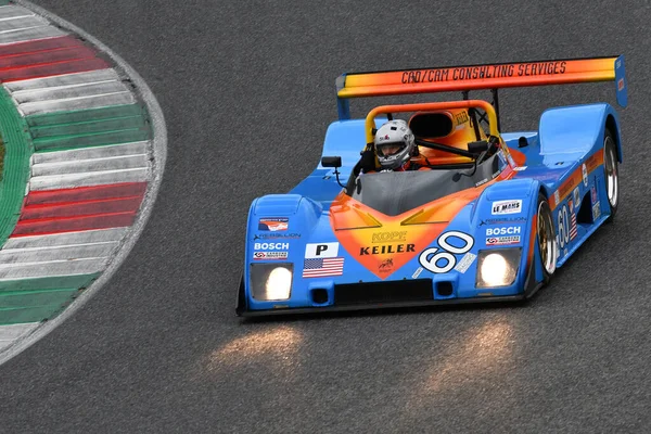 Scarperia, 3 Nisan 2022: Kopf Keiler K II Prototip 1998 Mugello Classic 2022 sırasında İtalya 'daki Mugello Pisti' nde faaliyet gösterdi.