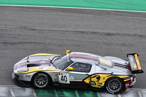 Scarperia April 2022 Ford Gt1 Year 2010 Action Mugello Classic — Fotografia de Stock