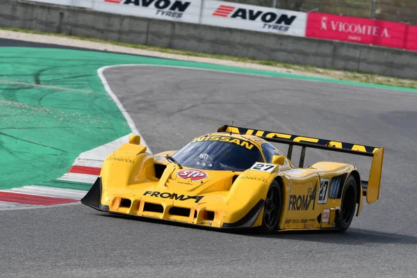 Scarperia April 2022 Nissan R90Ck Year 1990 Action Mugello Classic — Foto Stock