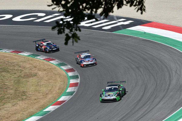 Scarperia, 17 July 2022: Porsche 992 GT3 Cup in action during Race of 