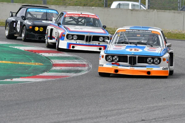 Scarperia April 2022 Bmw Csl 1975 Driven Unknown Action Mugello — ストック写真