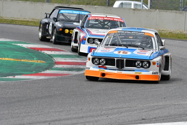 Scarperia April 2022 Bmw Csl 1975 Driven Unknown Action Mugello — ストック写真