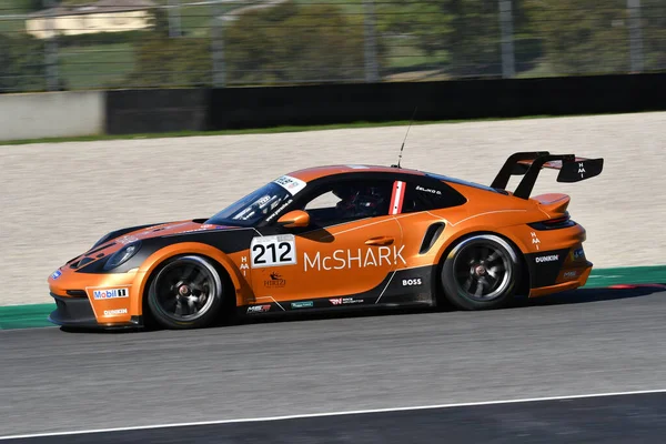 Circuit Mugello Italie Septembre 2022 Porsche 911 Gt3 992 Action — Photo