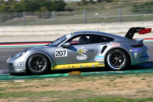 Circuit Mugello Italie Septembre 2022 Porsche 911 Gt3 992 Action — Photo
