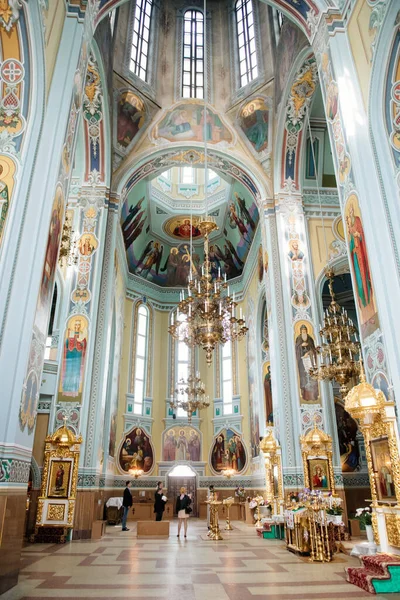 Kiev Ucrania 2017 Iglesia Santísima Trinidad Troyeschina — Foto de Stock