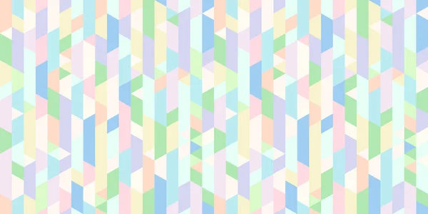 シームレスなパターン 多角形の背景 シームレスなテクスチャ 色幾何学的バナー — ストックベクタ