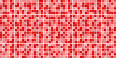Damalı desen. Pek çok pikselden kusursuz soyut doku. Geometrik piksel arkaplan. Tasarım için karalama