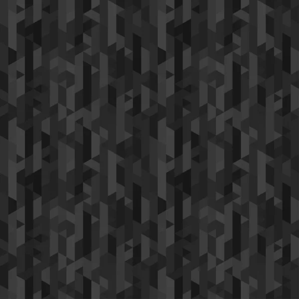 Naadloze Abstracte Achtergrond Betegelde Textuur Geometrische Spandoek Zwart Wit Illustratie — Stockvector