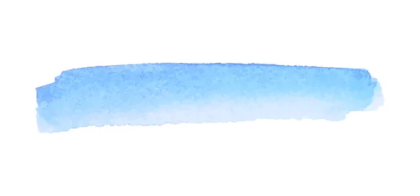 Красочный Акварельный Мазок Изолированном Белом Цветное Пятно Акварель Краска Чернила — стоковый вектор