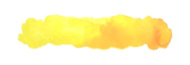 İzole edilmiş beyaz arka planda renkli suluboya lekesi. Renkli akvaryum örneği. El çizimi suluboya lekesi