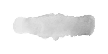 Beyaz üzerine suluboya lekesi. El çizimi boya lekesi. Suluboya sanat eseri. Sanat afişi