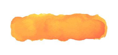 İzole edilmiş beyaz arka planda renkli suluboya lekesi. Renkli akvaryum örneği. El çizimi suluboya lekesi