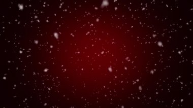 Düşen kar animasyon döngüsü arka plan.