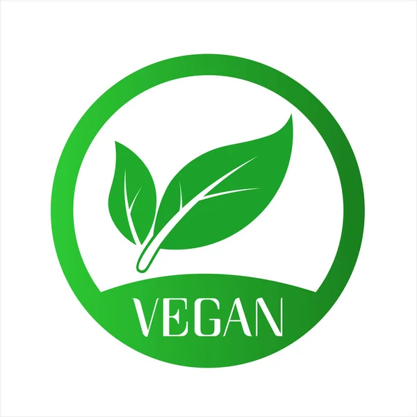 Go vegan emblem Immagini Vettoriali Stock | Depositphotos