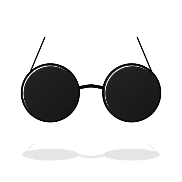 Summer Sunglasses Isolated White Vector Cartoon Illustration — Vector de stock