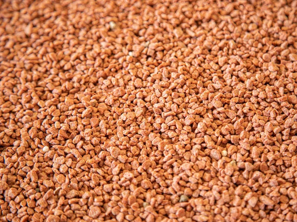 Detail Potassium Fertilizer Grain Selective Focus — Stock Photo, Image