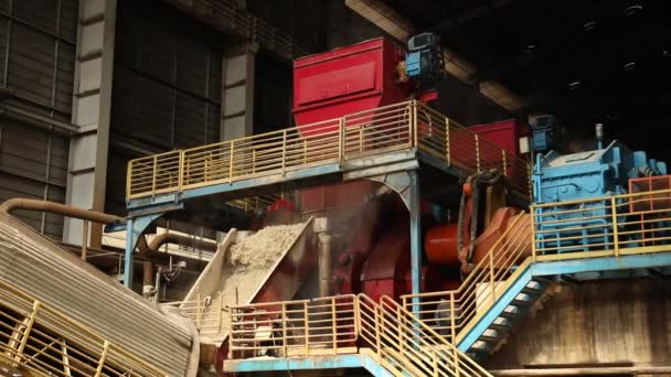Moulin Transformation Industrie Canne Sucre — Video