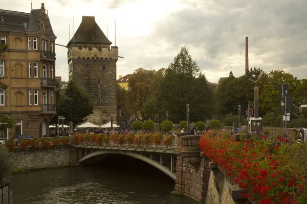 エスリンゲン ネッカー ドイツ人だ 2020年9月24日 ドイツの中世の町エスリンゲンの歴史的中心部の眺め — ストック写真