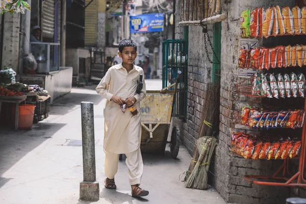 Пешавар Пакистан Червня 2018 Щасливі Радісні Пакистанські Діти Грають Іграшковими — стокове фото