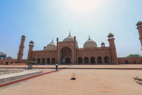 Die Mughal Moschee Aus Der Badshahi Ära Lahore Provinz Punjab — Stockfoto