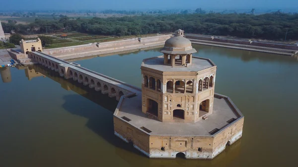 Luftaufnahme Des Komplexes Der Hiran Minar Mogul Ära Sheikhupura Provinz — Stockfoto