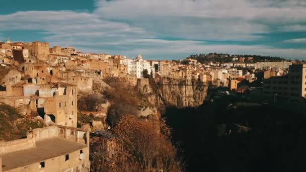 Aufnahmen Luftaufnahme Des Antiken Konstantins Algerien — Stockvideo