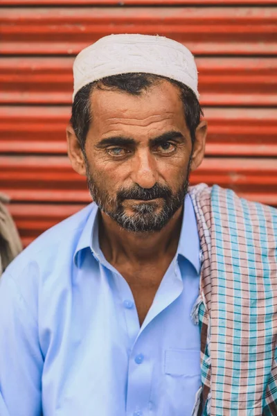 Peshawar Paquistão Julho 2021 Pessoas Locais Centro Cidade Peshawar Crowded — Fotografia de Stock