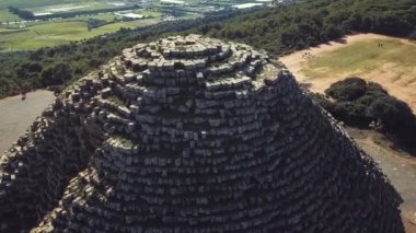 4K Görüntüler, Mauretania, Cezayir Kraliyet Anıtmezarının Havadan Görüntüsü 