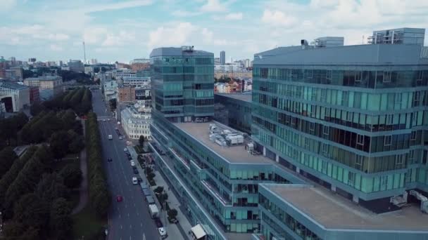 Panoramiczny Widok Centrum Moskwy — Wideo stockowe